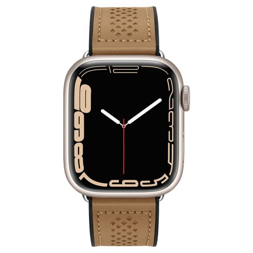 Ремінець Spigen Retro Fit Brown для Apple Watch 45mm | 44mm | 42mm (062MP25078)