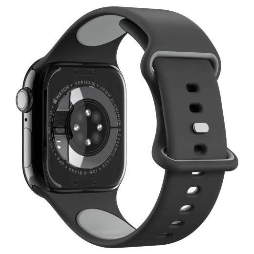 Ремешок Spigen Nano Pop Black Sesame для Apple Watch 49мм | 46мм | 45мм | 44мм (AMP09321)