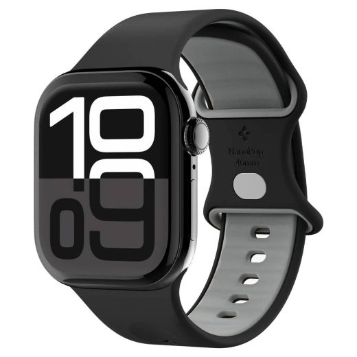 Ремешок Spigen Nano Pop Black Sesame для Apple Watch 49мм | 46мм | 45мм | 44мм (AMP09321)