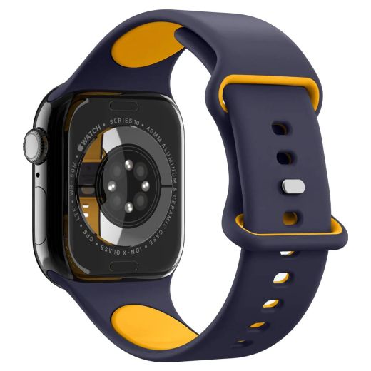 Ремешок Spigen Nano Pop Blueberry Navy для Apple Watch 49мм | 46мм | 45мм | 44мм (AMP09321)