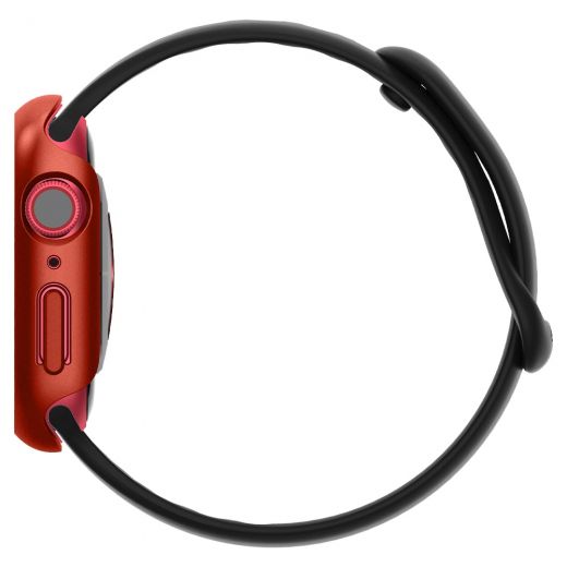 Чохол Spigen Thin Fit Metallic Red для Apple Watch 9 | 8 | 7  45mm (ACS04177)