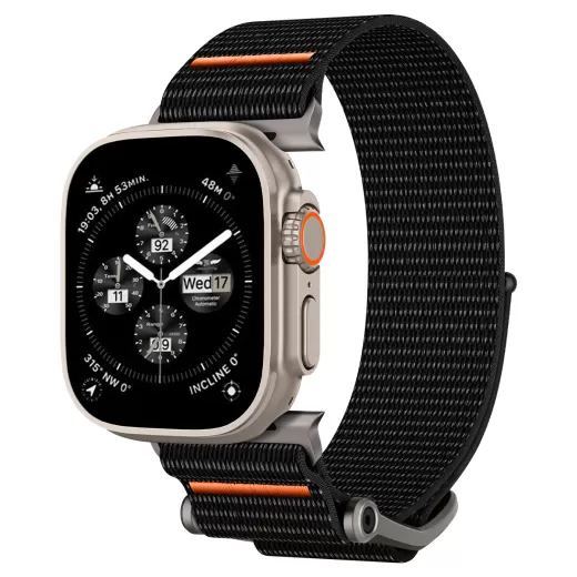 Ремінець Spigen DuraPro Flex Ultra Black для Apple Watch 49mm | 45mm | 44mm | 42mm (AMP05981)