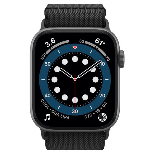 Ремешок Spigen Lite Fit Black для Apple Watch 41mm | 40mm | 38mm (AMP02290)