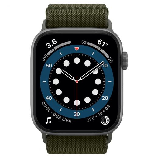Ремешок Spigen Lite Fit Khaki для Apple Watch 41mm | 40mm | 38mm (AMP02292)