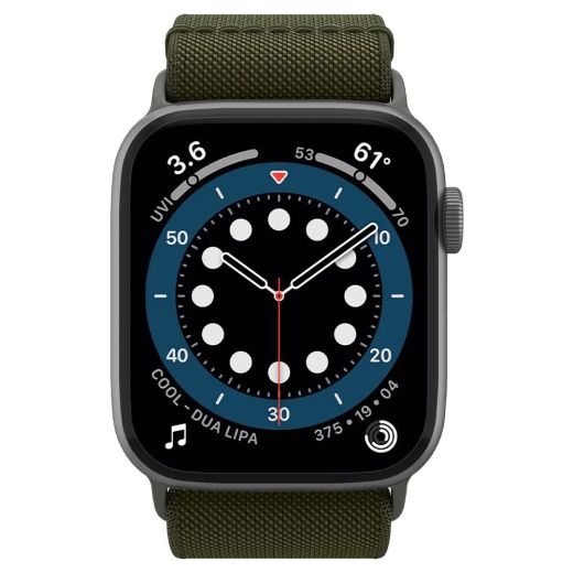 Ремешок Spigen Lite Fit Khaki для Apple Watch 49mm | 45mm | 44mm (AMP02288)