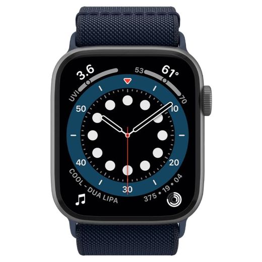 Ремінець Spigen Lite Fit Navy для Apple Watch 49mm | 45mm | 44mm (AMP02287)