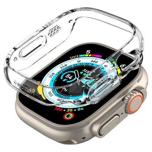 Защитный чехол Spigen Thin Fit Crystal Clear для Apple Watch Ultra | Ultra 2 49mm (ACS05917)