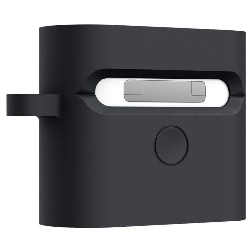 Силиконовый чехол Spigen Classic Shuffle Charcoal для Apple AirPods 3 (ASD01992)