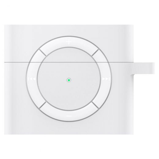 Силиконовый чехол Spigen Classic Shuffle White для Apple AirPods 3 (ASD02213)