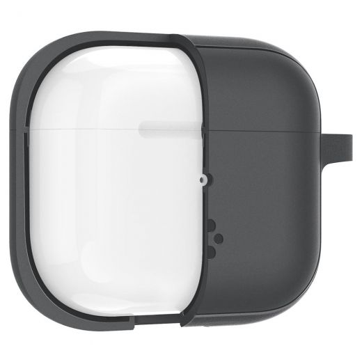 Силиконовый чехол Spigen Silicone Fit Charcoal для Apple AirPods 3 (ASD01985)