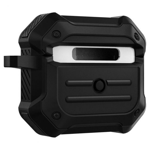 Защитный чехол Spigen Tough Armor Black для Apple AirPods 3 (ASD01987)