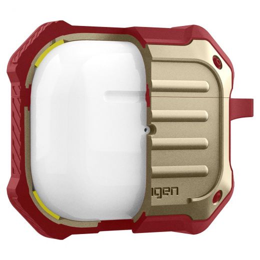 Защитный чехол Spigen Tough Armor Metalic Gold для Apple AirPods 3 (ASD02997)
