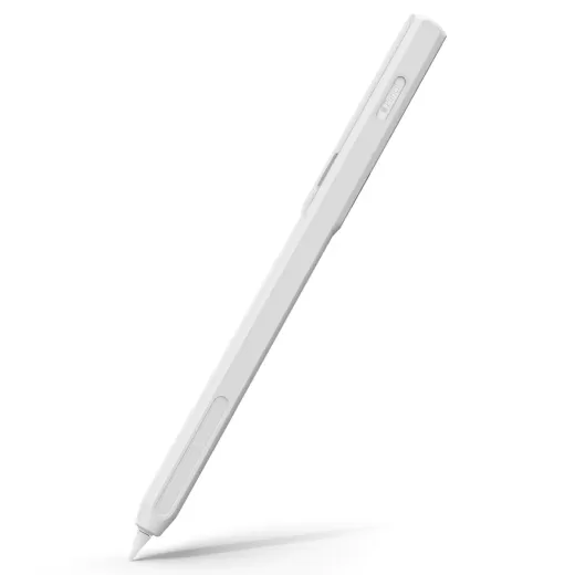 Чохол з тримачем Spigen Holder DA201 White для Apple Pencil (2-е покоління) (ACS05857)
