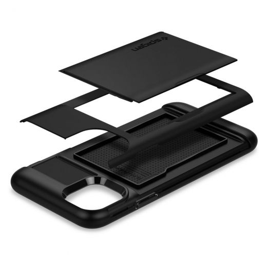 Чохол Spigen Slim Armor CS Black для iPhone 11 Pro Max