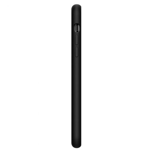 Чехол Spigen Silicone Fit Black для iPhone 11 Pro Max