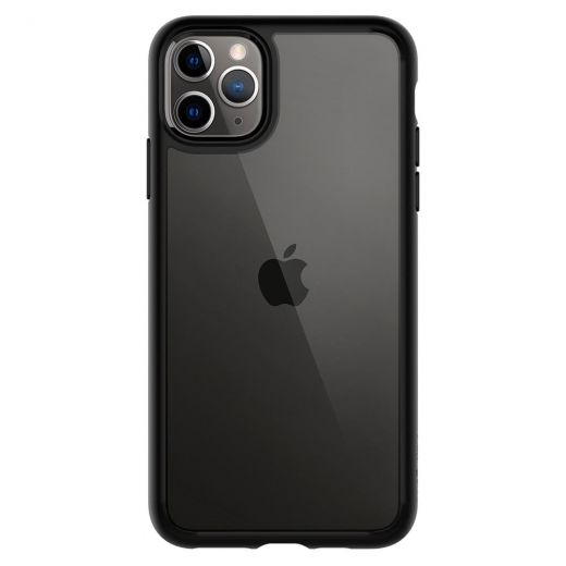 Чохол Spigen Ultra Hybrid  Black для iPhone 11 Pro Max
