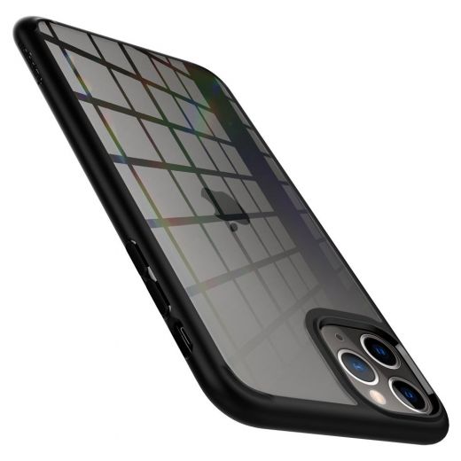 Чохол Spigen Ultra Hybrid  Black для iPhone 11 Pro Max