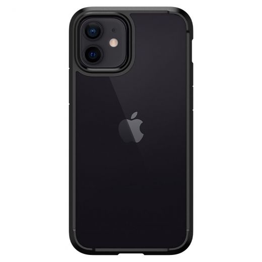 Чохол Spigen Ultra Hybrid Matte Black для iPhone 12 | 12 Pro (ACS01703)