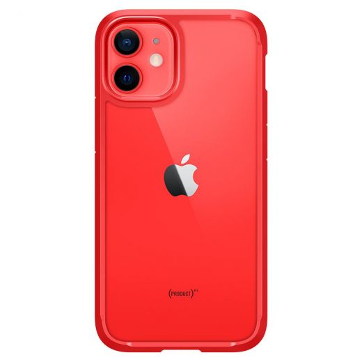 Чехол Spigen Ultra Hybrid Red для iPhone 12 mini (ACS01747)