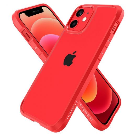 Чохол Spigen Ultra Hybrid Red для iPhone 12 mini (ACS01747)