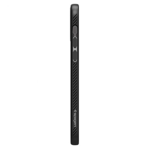 Чохол Spigen Liquid Air Matte Black для iPhone 12 | 12 Pro (ACS01701)