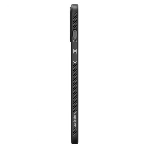 Чохол Spigen Liquid Air Matte Black для iPhone 12 Pro Max (ACS01617)