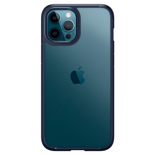 Чехол Spigen Ultra Hybrid Navy Blue для iPhone 12 Pro Max (ACS02248)