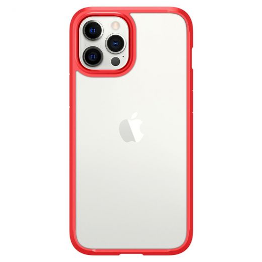 Чохол Spigen Ultra Hybrid Red для iPhone 12 Pro Max (ACS01620)