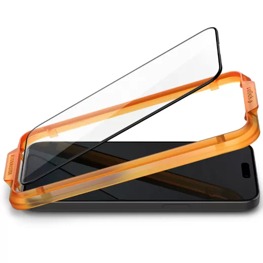 Захисне скло Spigen Screen Protector AlignMaster GLAS.tR Transparensy (2 Pack) для iPhone 15 Pro Max (AGL06875)
