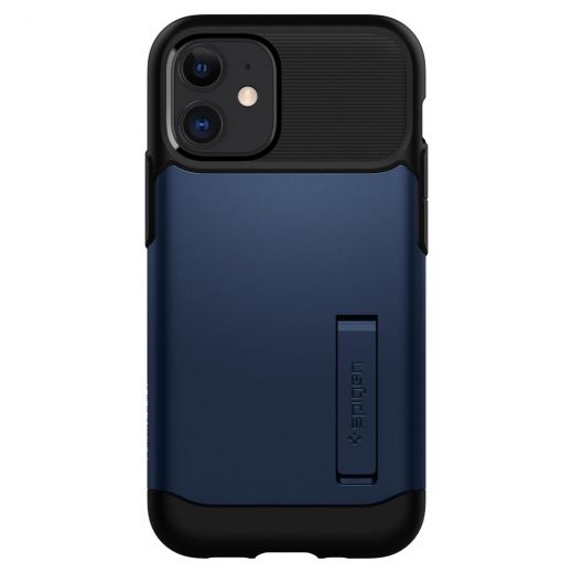 Чехол Spigen Slim Armor Navy Blue для iPhone 12 mini (ACS01547)