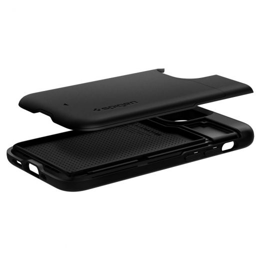 Чехол Spigen Slim Armor CS Black для iPhone 12 mini (ACS01750)