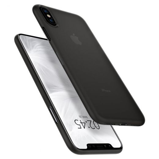 Чохол Spigen AirSkin Black для iPhone XS