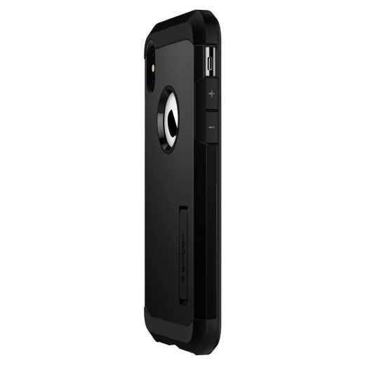 Чехол Spigen Tough Armor Matte Black для iPhone XS