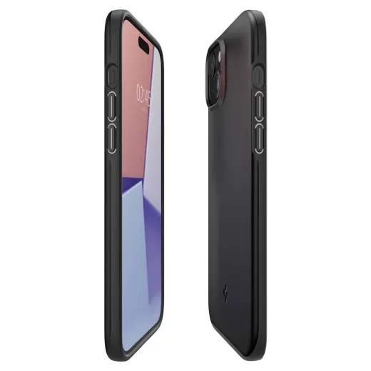 Чехол Spigen Thin Fit Black для iPhone 15 (ACS06776)