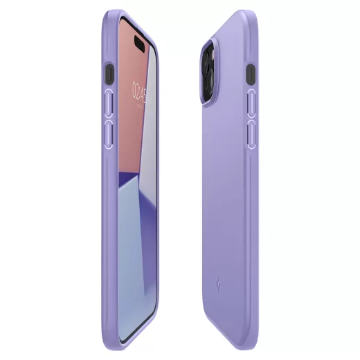 Чехол Spigen Thin Fit Iris Purple для iPhone 15 (ACS06780)