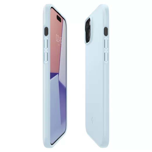 Чохол Spigen Thin Fit Mute Blue для iPhone 15 (ACS06781)