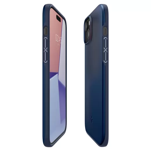 Чохол Spigen Thin Fit Navy Blue для iPhone 15 Plus (ACS06640)