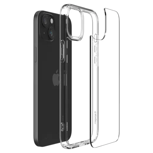 Прозрачный чехол Spigen Ultra Hybrid Crystal Clear для iPhone 15 (ACS06793)