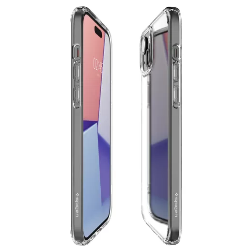 Прозрачный чехол Spigen Ultra Hybrid Crystal Clear для iPhone 15 (ACS06793)