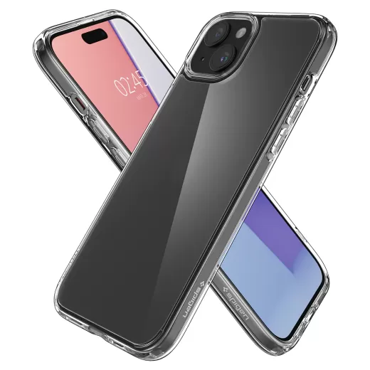 Прозрачный чехол Spigen Ultra Hybrid Frost Clear для iPhone 15 (ACS06796)