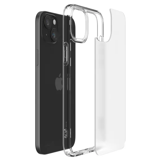 Прозрачный чехол Spigen Ultra Hybrid Frost Clear для iPhone 15 Plus (ACS06655)