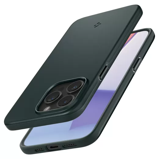 Чехол Spigen Thin Fit Abyss Green для iPhone 15 Pro Max (ACS06548)