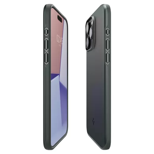 Чехол Spigen Thin Fit Abyss Green для iPhone 15 Pro (ACS06690)