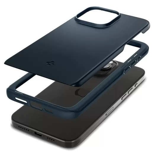 Чехол Spigen Thin Fit Metal Slate для iPhone 15 Pro (ACS06688)