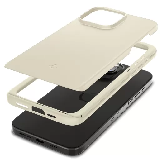 Чохол Spigen Thin Fit Mute Beige для iPhone 15 Pro (ACS06694)