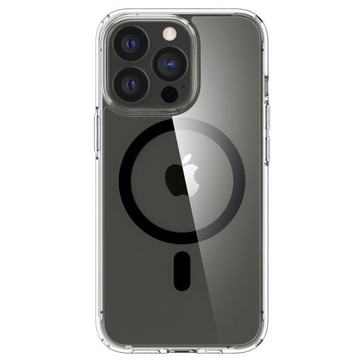 Чехол Spigen Ultra Hybrid MagSafe Compatible Black для iPhone 13 Pro (ACS03268)
