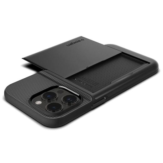 Чехол Spigen Slim Armor CS Black для iPhone 14 Pro Max (ACS04835)