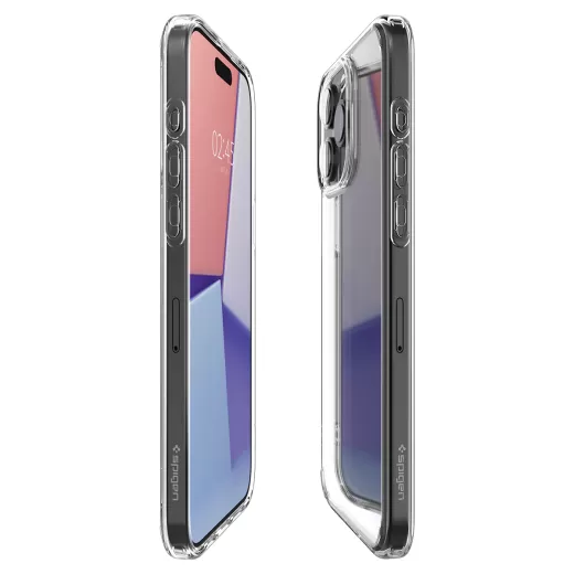 Прозрачный чехол Spigen Ultra Hybrid Crystal Clear для iPhone 15 Pro (ACS06707)