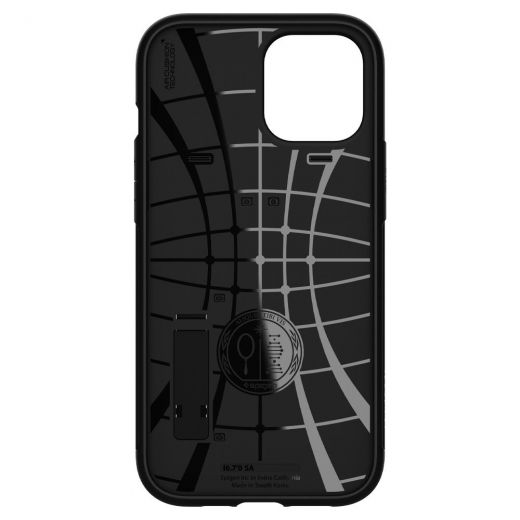 Чохол Spigen Slim Armor Black для iPhone 12 Pro Max (ACS01479) 