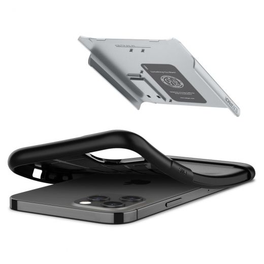 Чехол Spigen Slim Armor Satin Silver для iPhone 12 Pro Max (ACS01482)